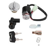 Roller Zündschloss Für Dax Skyteam 50cc 125cc Zündschalter-Tankdeckel-Set Helmschloss 2-Schlüssel