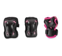 Rollerblade SKATE GEAR JUNIOR 3 PACK Inlineskateschoner Set für Kinder, schwarz, größe 2XS