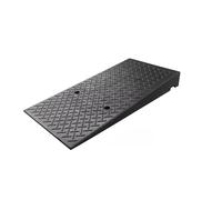 Rollstuhlrampe, Laderampen, Auffahrrampe Pkw, Stark und Robust, Anti-Rutsch-Design(18cm/7.1in)