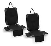 Romon Kindersitzunterlage Auto, 2 Stück Autositzschoner Geeignete Sitzschoner Rutschfester Wasserabweisender Polyester Stoff Sitzschutz Car Seat Cover Kinderautositze Unterlagen Autositze, Schwarz