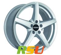 Ronal R41 silber 8x17" ET35 LK5 112 ML 76 Alufelgen 17 Zoll