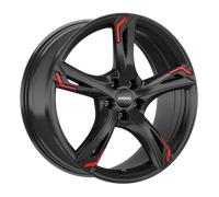 Ronal R62, 8x19 5/112 ET45, schwarz glanz
