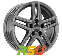 Ronal R65 cerium grey 6.5x17" ET32 LK5 114.3 ML 82 Alufelgen 17 Zoll