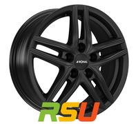 Ronal, R65, 6,5x17 ET45 5x112 76, jetblack-matt