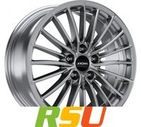 Ronal R68 hyper grey 8.5x19" ET40 LK5 108 ML 76 Alufelgen 19 Zoll
