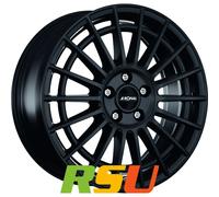 Ronal R73 jetblack matt 7.5x18" ET53 LK5 114.3 ML 76 Alufelgen 18 Zoll