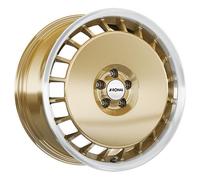 ALUFELGEN RONAL, R50 AERO, 8X18 ET35 5X100 68, RACING-GOLD-HORNKOPIERT
