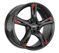 RONAL RONAL R62 RED jetblack 7.5Jx18 5x114.3 ET40