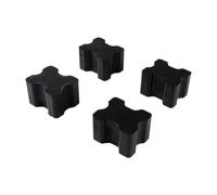 Ronyme Federdistanzstücke zur Höherlegung,5 bis 3,8 cm, Stoßdämpfer-Autozubehörteile, Vorderachs-Federverstärker-Kit für SUVs und LKWs, 4 Stück
