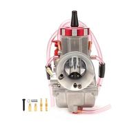 RORVECQ FÜR KEIHIN Vergaser Motorrad Universal 2T 4T Motor Motorrad Scooter UTV ATV NEU PWK 33 34 35 36 38 40 42mm(ROT,38 MM)