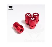 (Rot) 4 stücke Auto-Styling Auto Rad Reifen Ventil Stem Luftkappe Auto Zubehör Für Hyundai N LINE KONA