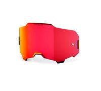 Rotes Iridium Hiper Glas für Brillen 100% ARMEGA