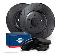 Rotinger Sport-Bremsscheiben + Beläge vorne für Audi Skoda Fabia III 161698451D
