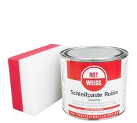 Rotweiss Schleifpaste Rubin inkl. DFT Schleif & Polierschwamm