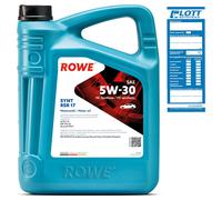 ROWE HIGHTEC SYNT RSR 17 SAE 5W-30 Motorenöl