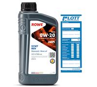 ROWE HIGHTEC SYNT RSV SAE 0W-20 1 Liter (8,20 € pro 1 l)