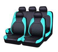 RPSRLS Auto Sitzbezüge Sets für VW T-Cross T-ROC T-ROC Sport Caravelle Sharan 2000-2023 2024, Autositzbezüge Schonbezüge Sitzschoner Innenraum Zubehör,Blue-Green