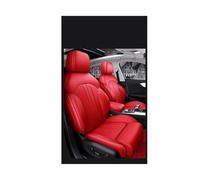 RRKBDQEL Für A4 Für A6 Für A3 Für Q5 Für Q7 TT Für A7 Für Q3 Passgenaue Autozubehör-Sitzbezüge Komplettset Mittel Perforiertes Echtleder Spezifisch Autositzbezüge Komplettset(Rot)