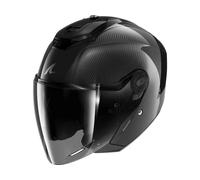 RS Jet Skin Jethelm mit Visier (Carbon/Schwarz), L (59), carbon/schwarz