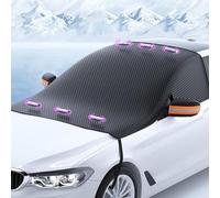 RSFIL Frontscheibenabdeckung Auto für Hyundai i10 i-10 / i10 N Line 2000-2023 2024, Magnet Winter Auto Windschutzscheibe Abdeckung Scheibenabdeckung Gegen Schnee Frost und Sonne