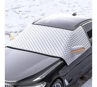 RSFIL Frontscheibenabdeckung Auto für Renault Scenic Scenic 3 Megane Sport Megane 2 2000-2023 2024, Magnet Winter Auto Windschutzscheibe Abdeckung Scheibenabdeckung Gegen Schnee Frost und Sonne,M