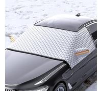 RSFIL Frontscheibenabdeckung Auto für VW Amarok/Beetle/Bora/Caddy/Corrado/EOS/Golf 2000-2023 2024, Magnet Winter Auto Windschutzscheibe Abdeckung Scheibenabdeckung Gegen Schnee Frost und Sonne,M