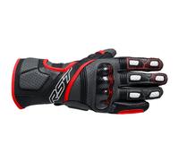 RST Fulcrum Leder Motorradhandschuhe - Grau/Rot/Schwarz