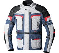 RST Pro Series Adventure-Xtreme Motorrad Textiljacke, weiss-rot-blau, Größe 4XL für Männer