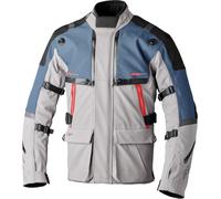 RST Pro Series Vulcan Motorrad Textil Jacke, blau-silber, Größe M für Männer