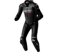 RST Race Dept V4.2 D3O Airbag perforierte 1-Teiler Motorrad Lederkombi, schwarz, Größe 3XL
