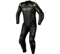 RST S1 1-Teiler Motorrad Lederkombi, schwarz-gelb, Größe 3XL für Männer