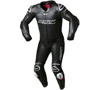 RST V4.1 Evo Kangaroo Airbag 1-Teiler Motorrad Lederkombi, schwarz-weiss, Größe 3XL für Männer
