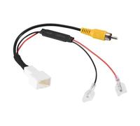 Rudiaoa Autozubehör Navigationssystem Rückfahrkamera Stecker Adapterkabel Verlängerung Kabelbaum Stecker 4-polig Auto Navigationssystem Rückfahrkamera Adapterkabel