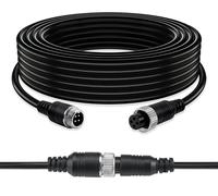 Rückansicht Kamera Für LKW Für Bus Monitor Kamera Verbindung 4 Pin Luftfahrt Verlängerung Video Kabel 3 * M 5M 10M 15M 20M Rückfahrkamera(15m)