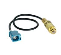 Rückfahrkamera Adapter Fakra auf Cinch für Mercedes GL SLK VW Porsche OEM Geräte
