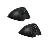 Rückfahrkamera Auto Links Rechts Rückansicht Toter Winkel Kamera Nachtsicht Wasserdicht Parkplatz Assistent Rückfahr Monitor Einparkkamera Kamera(Schwarz,CVBS)