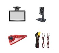 Rückfahrkamera Für Nissan NV400 NV 400 5 Zoll Auto LCD Monitor Mit Saugnapf Und Halterung Mit Bremse Licht Kamera Einparkkamera Kamera