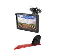 Rückfahrkamera Kabellos 5 Zoll Auto-TFT-LCD-Monitor Mit Saugnapf Und Halterung Mit Bremslichtkamera Für Ford Für Transit Für Custom 2012-2015 Spannung 12 V