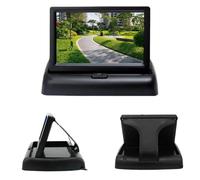 Rückfahrkamera Kabellos Auto Bremslicht Rückansicht Rückfahrkamera mit 4,3-Zoll-Auto-Monitor für Peugeot Spannung 12 V(Foldingdisplaycamera 1)