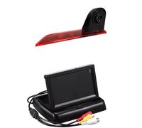 Rückfahrkamera Kabellos Für Ford Für Transit Custom Bremslichtkamera 2012-2015 wasserdichte Nachtsicht-Rückfahrkamera Mit 43-Zoll-Bildschirm Spannung 12V(Foldable Screen)