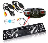 Kabellos Einparkhilfe Rückfahrkamera kennzeichen Nummernschild Funk 170° IR LED