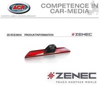 Zenec ZE-RCE3804 - Rückfahrkamera FORD Transit