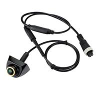 Rückfahrkamera Mit 4 Pin Stecker Kabel 170° Fisheye Objektiv HD 1080P 360° Verstellbare Rückfahrkamera Für AHD Monitore(Camera)