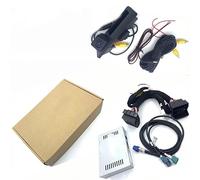 Rückfahrkamera Set Für VW Für Caddy MK3 2K 2015-2020 Plug & Play Bildschirm Eingang Rückansicht Kamera Reverse Backup Parkplatz Rückfahrkamera(Decoder and Camera)