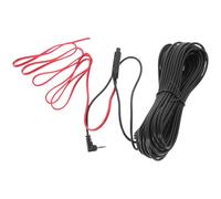 Rückfahrkamerakabel 2,5mm 4-pin Schwarz aus Kunststoff | Verlängerung für Rückfahrkamera und 4-pin Systeme, 1 Stück Kabel, Rechtwinkliger Stecker für Saubere Verlegung