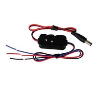 Rückfahrkameras Auto Kamera Kondensator Filter Stecker DC 12V Power Relais Gleichrichter Für Rückansicht Backup-Kamera Zubehör Rückfahrkamera Auto(PJ004 Delay Relay)