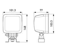 HELLA Rückfahrleuchte 2ZR 357 115-001 für