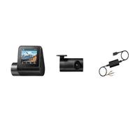 Rückkamera Global Für 70mai Dash Cam A200 Dual-Channel-Aufzeichnung 1080P HDR 2'' IPS-Bildschirm Auto DVR WiFi APP 130° FOV Auto Rückfahrkamera(A200-1 Set n UP03,128GB TF Card)