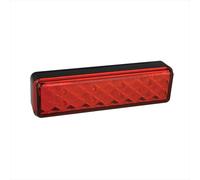 Pro Plus Rückleuchte 12/24V 2 Funktionen 135x38mm LED mit Halter schwarz