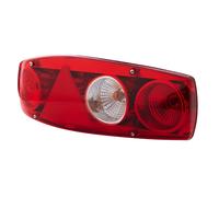 HELLA Rückleuchte - Caraluna II - Glühlampe - 12V - Einbau/geschraubt - ECE - Lichtscheibenfarbe: rot - Stecker: Flachstecker - links - Menge: 1-2VA 341 419-011